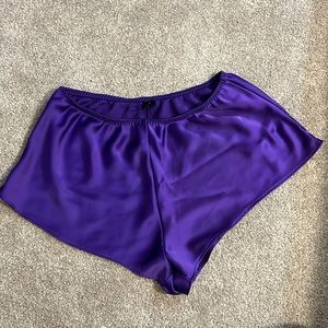 Victoria’s Secret Purple Booty Shorts — Small